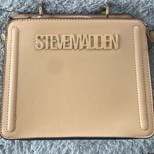 STEVE MADDEN nude bevelyn crossbody